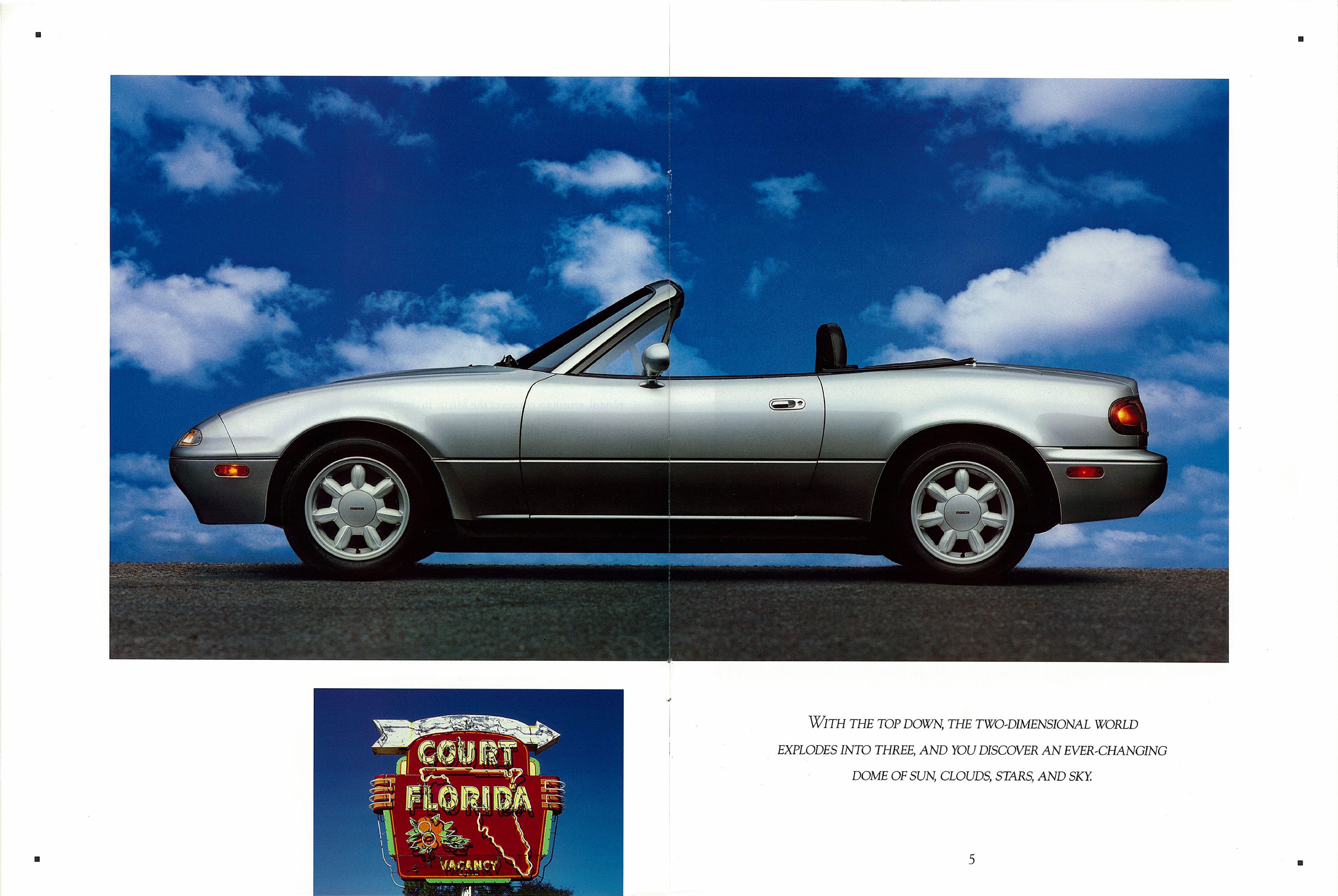 1991 Mazda MX-5 Brochure Page 4